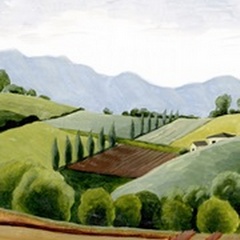 Tuscan Valley Sketch II