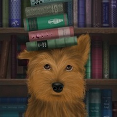 Yorkshire Terrier and Books