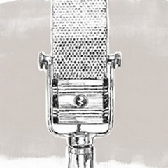 Monochrome Microphone I