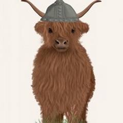 Highland Cow Viking