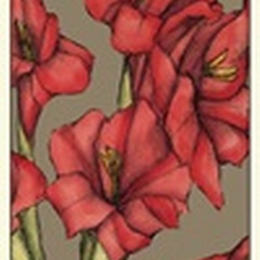 Graphic Flower Panel II