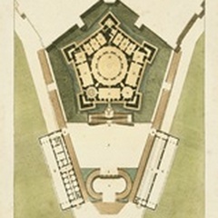 Plan du Rez De Chaussee du Palais