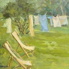 French Hanging Laundry