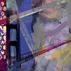 San Francisco Bridge Abstract II