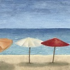 Ocean Umbrellas I