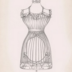 Antique Dress Form II