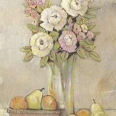 Still Life Study Flowers and Fruit I