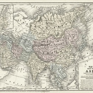 Mitchell's Map of Asia