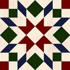 Christmas Barn Quilt Collection A