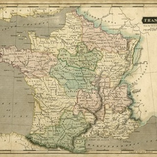 Thomson's Map of France