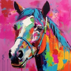 Colorful Horse II
