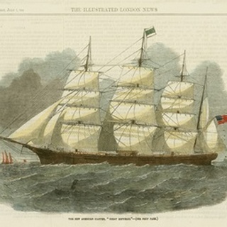 Antique Clipper Ship IV