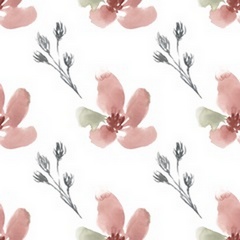 Peachy Pink Blooms Collection F