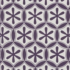 Ornamental Pattern in Plum III
