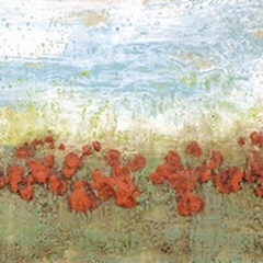 Coral Poppies I