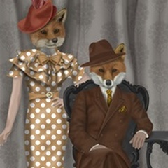 Fox Couple 1930s
