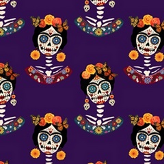 Bright Day of the Dead Collection F