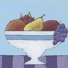 White Fruit Bowl II