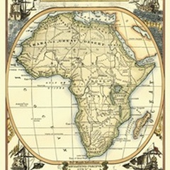 Nautical Map of Africa