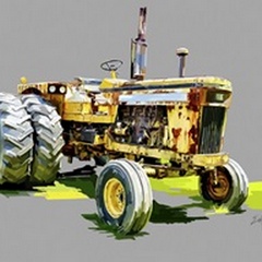 Vintage Tractor XV