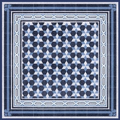 Italian Mosaic in Blue III