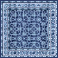 Italian Mosaic in Blue I