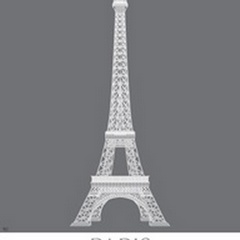 Paris Eiffel Tower Monochrome