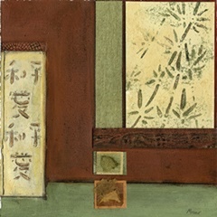Chinese Scroll in Red II