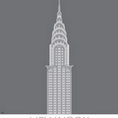New York Chrysler Building Monochrome