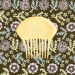 Japanese Comb on Chocolate II