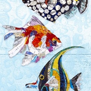 Tropical Fish Collage II