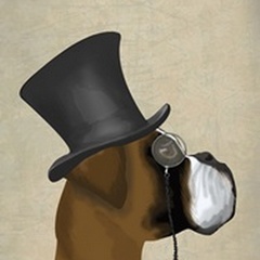 Boxer, Formal Hound and Hat