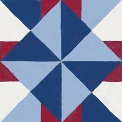 Americana Patchwork Tile IV