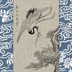 Asian Crane Panel I