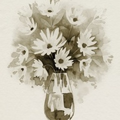 Daisy Bouquet Sketch III