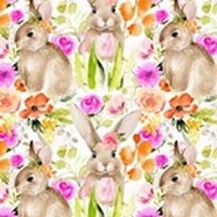 April Flowers and Bunny Collection E