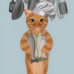 Ginger Cat Fish Chef, Full