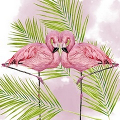 Pink Flamingo Collection A