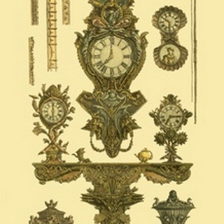 Antique Decorative Clock I
