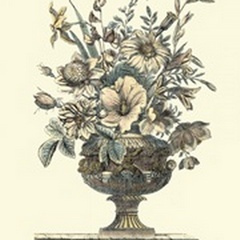 Flowers in an Urn II (Sepia)