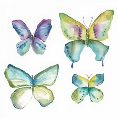 Jeweled Butterflies II