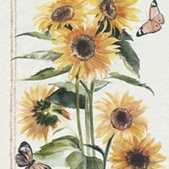 Autumn Sunflowers I