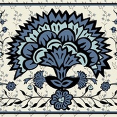 Block Print Tapestry Collection A