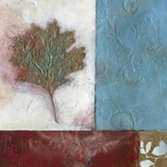 Painterly Leaf Collage II