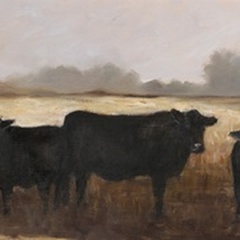Black Cows I