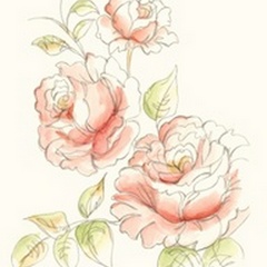 Watercolor Floral Variety IV