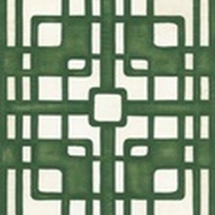 Non-Embellished Emerald Deco Panel I