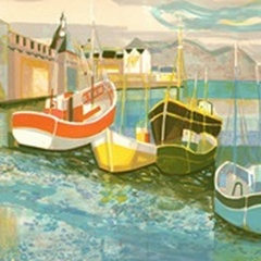 Boats in Harbor II