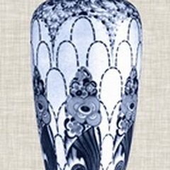 Blue and White Vase I