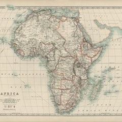 Johnston's Map of Africa